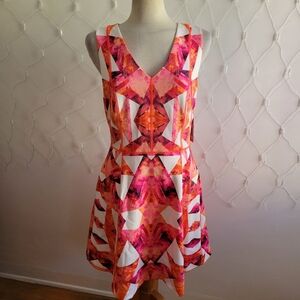 Vince Camuto Dress / NWT / Colorful / Size 10